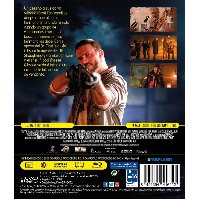 Instinto peligroso - BD [Blu-ray] image number null