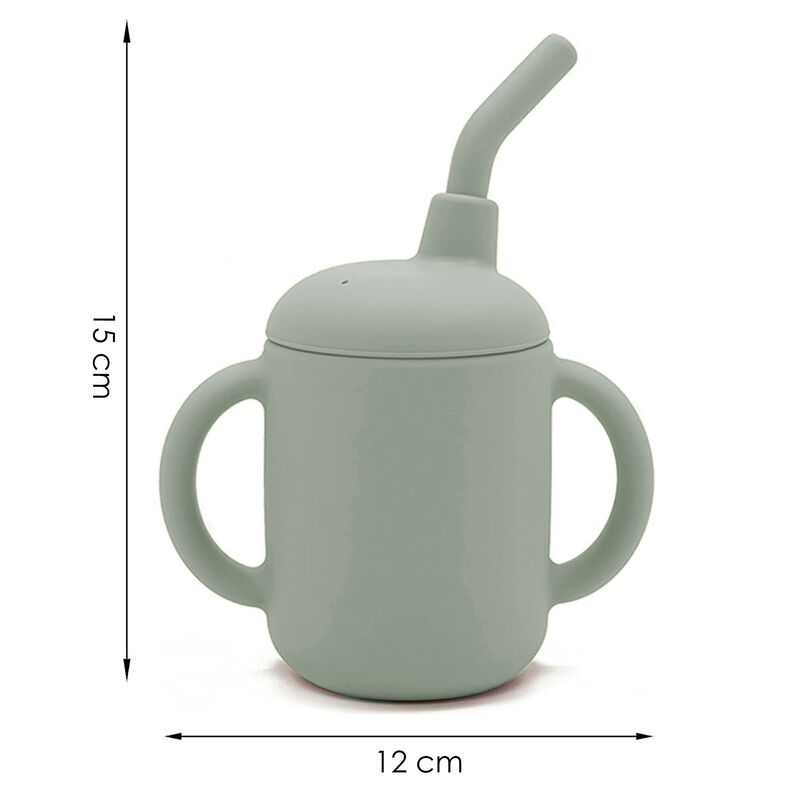 Juego de babero y accesorios de silicón Aquila ... image number null