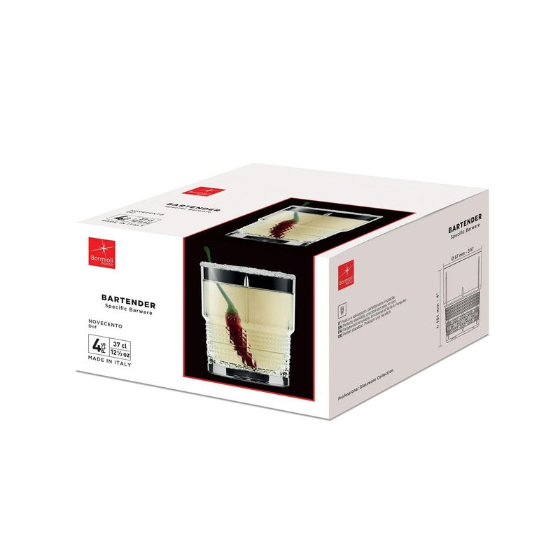 Juego de 4 Vasos Transparentes DOF Bormioli Roc... image number null