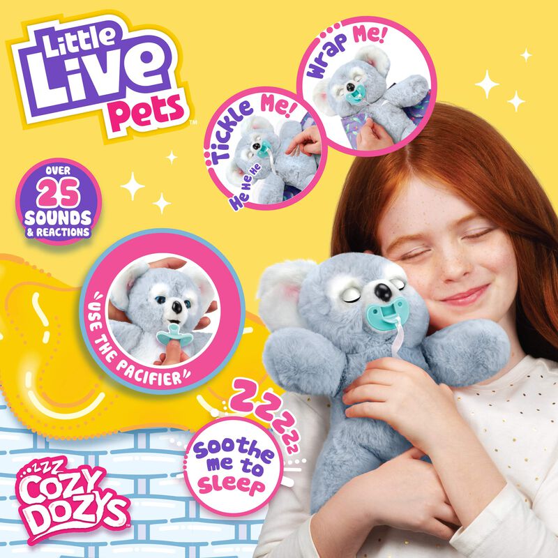 Animal De Peluche Little Live Pets Cozy Dozy Ki... image number null