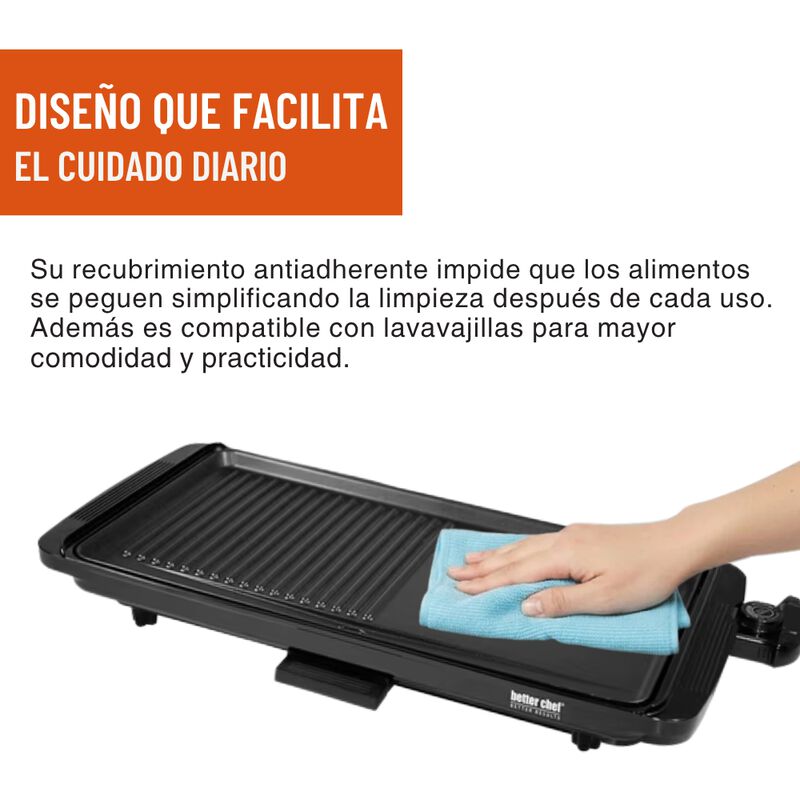 Parrilla Plancha El&eacute;ctrica Better Chef Multifun... image number null
