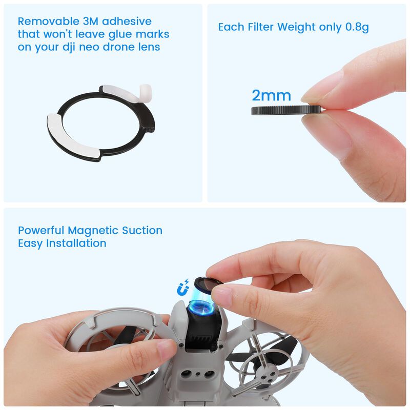 Set De Filtros Nd Skyreat Neo Para Dji Neo Dron... image number null