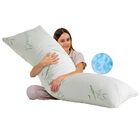 Almohada Corporal Hoxxme De Espuma Viscoel&aacute;stica Triturada 20x54 Para Adultos