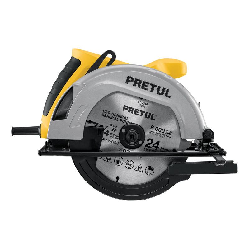 Sierra Circular 7-1/4' 1200 W Pretul image number null
