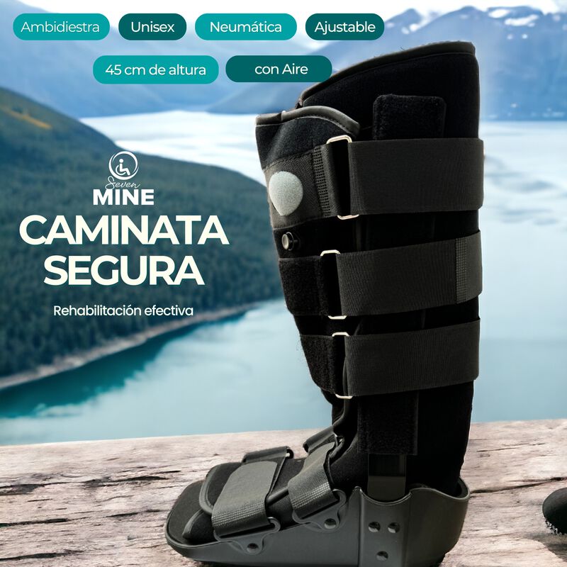 Bota Walker Larga 45cm | Neumática Con Aire Bw-... image number null