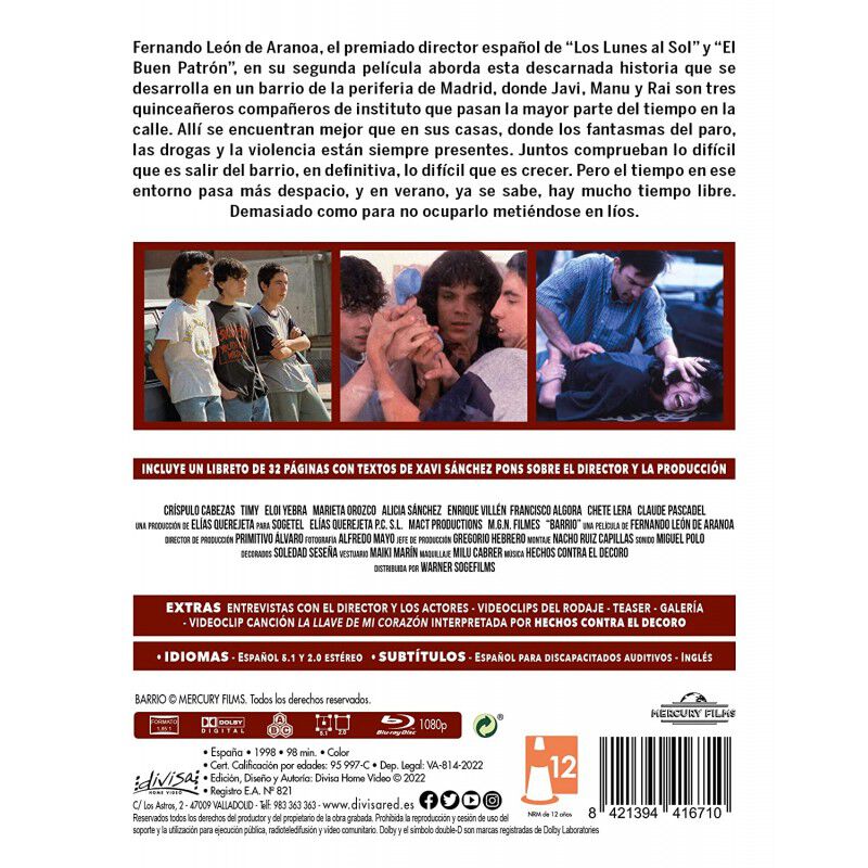 Barrio - Ed. Especial (incluye libreto 32 Pags)... image number null