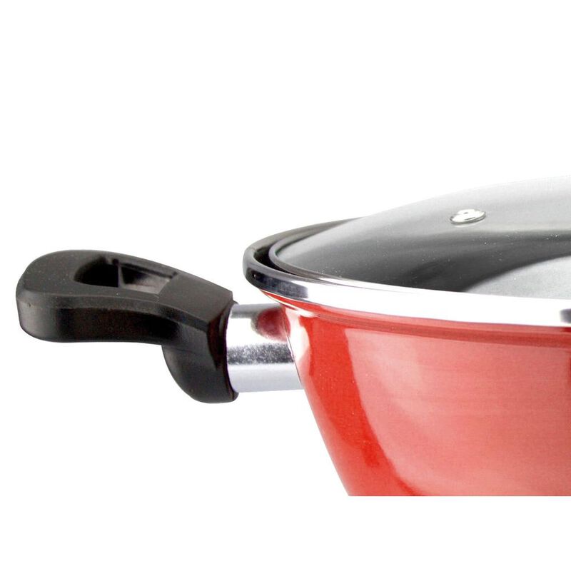 Olla Arrocera Magefesa Coral 26 Cm Tapa Vidrio image number null