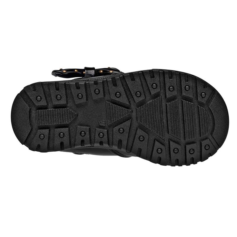 Risel Botitas para beb&eacute; ni&ntilde;a negro charol image number null