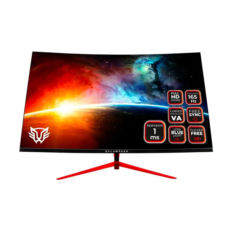 Monitor curvo Gamer Balam Rush 27" Ultraearth M... image number null