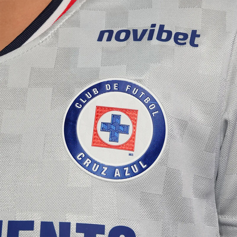 Jersey Pirma Para Mujer Cruz Azul 2025-2026 Gri... image number null