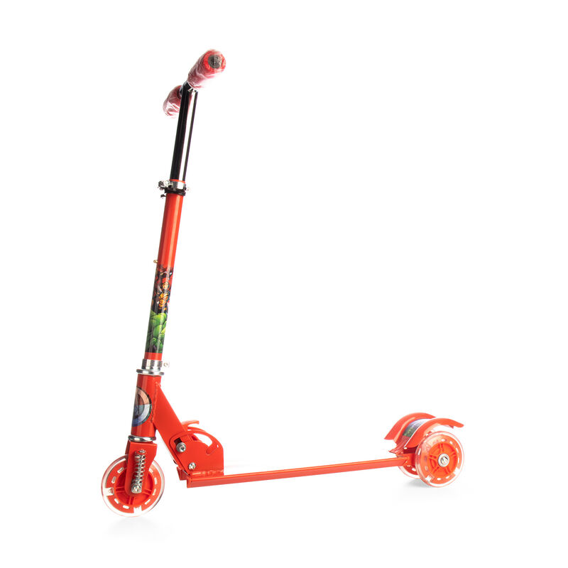 Scooter Avenger Plegable 3 Ruedas Con Luz Patin... image number null
