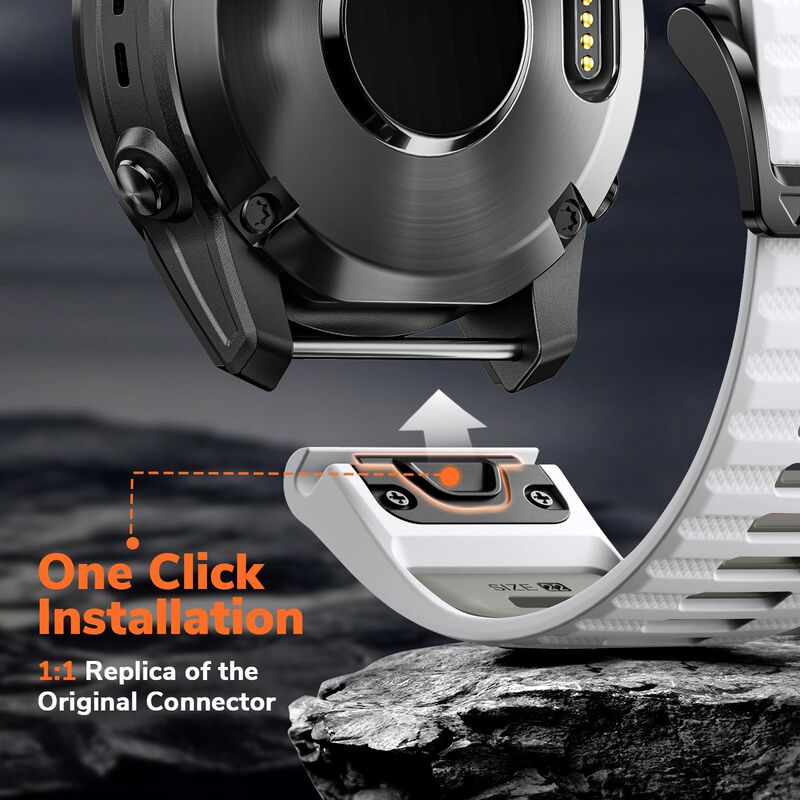 Correa de reloj Notocity 22 mm para Garmin Feni... image number null