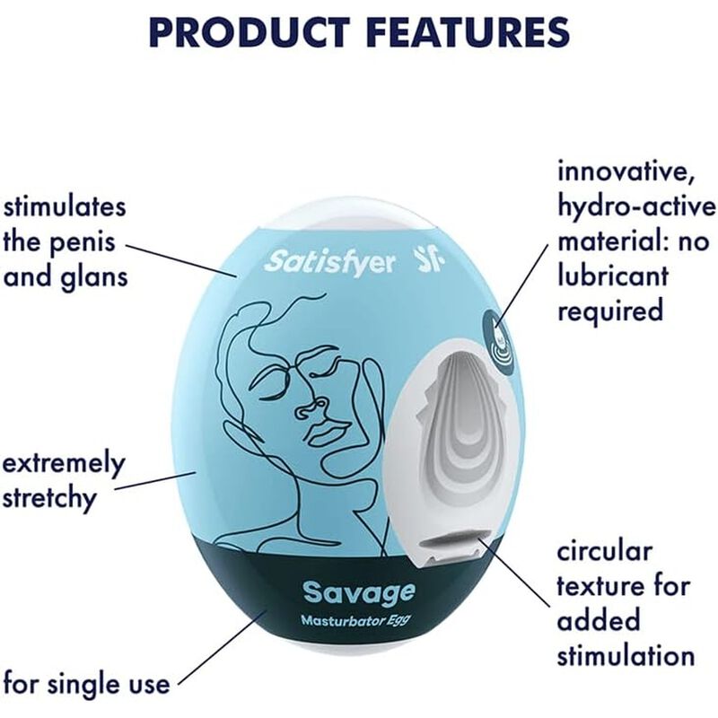 Egg Savage By Satisfyer image number null