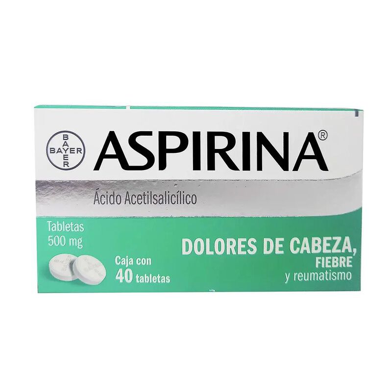Aspirina Ad 500 Mg 40 Tableta(s) image number null