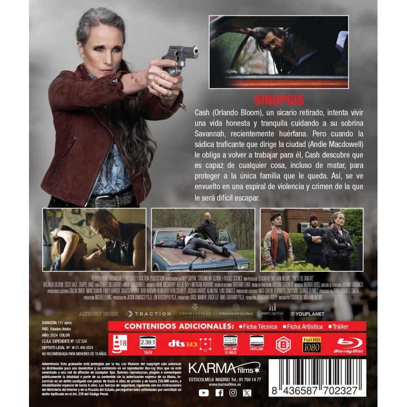 Pacto de sangre [Blu-ray] (2024) Mano derecha r... image number null