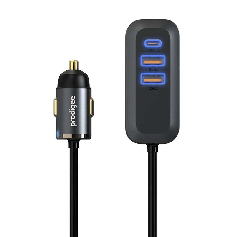 Cargador Auto Plug In PRODIGEEE 4en1 100W USB-C... image number null
