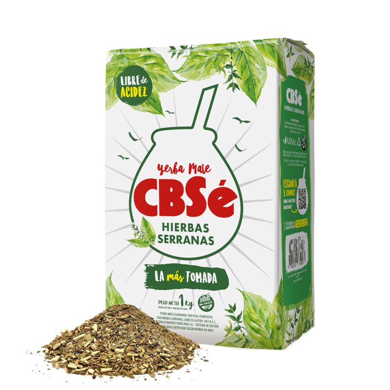 T&eacute; Cbs&eacute; Hierbas Serranas 1 kg (2,2 lb) A Hoja S... image number null
