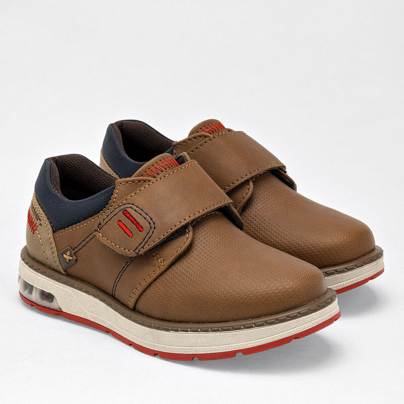 Negro Total Zapato casual para ni&ntilde;o camel marin... image number null