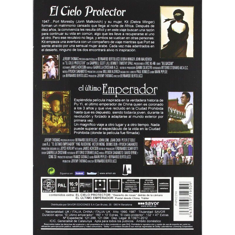 Pack Bertolucci [dvd] image number null