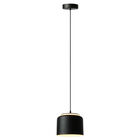 L&aacute;mpara Colgante Led De Metal 20 W, Luz C&aacute;lida Brillante, 1.50 M De Altura, No Atenuable