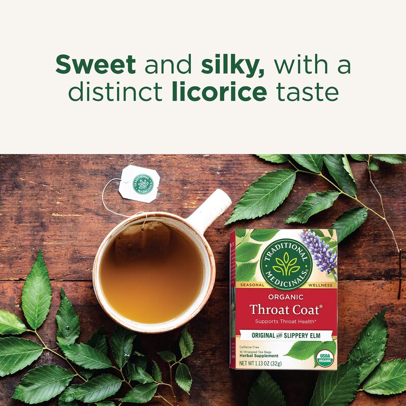 Tea Traditional Medicinals Throat Coat Organic ... image number null
