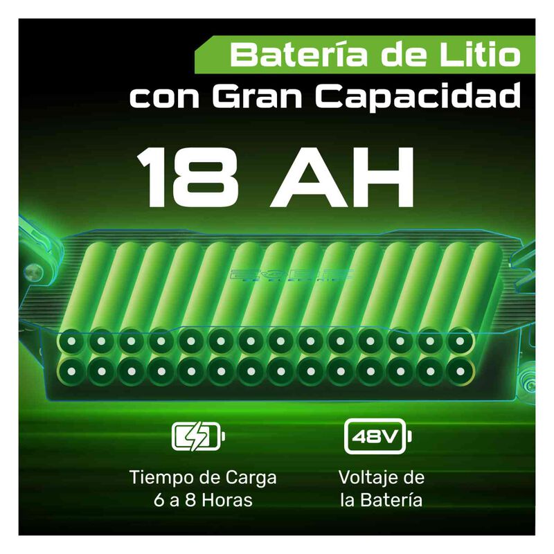 Scooter El&eacute;ctrico Deportivo Off-road 76 Km/h Pr... image number null