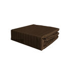 Juego de S&aacute;banas Tacto Seda KS 4pzs caf&eacute;