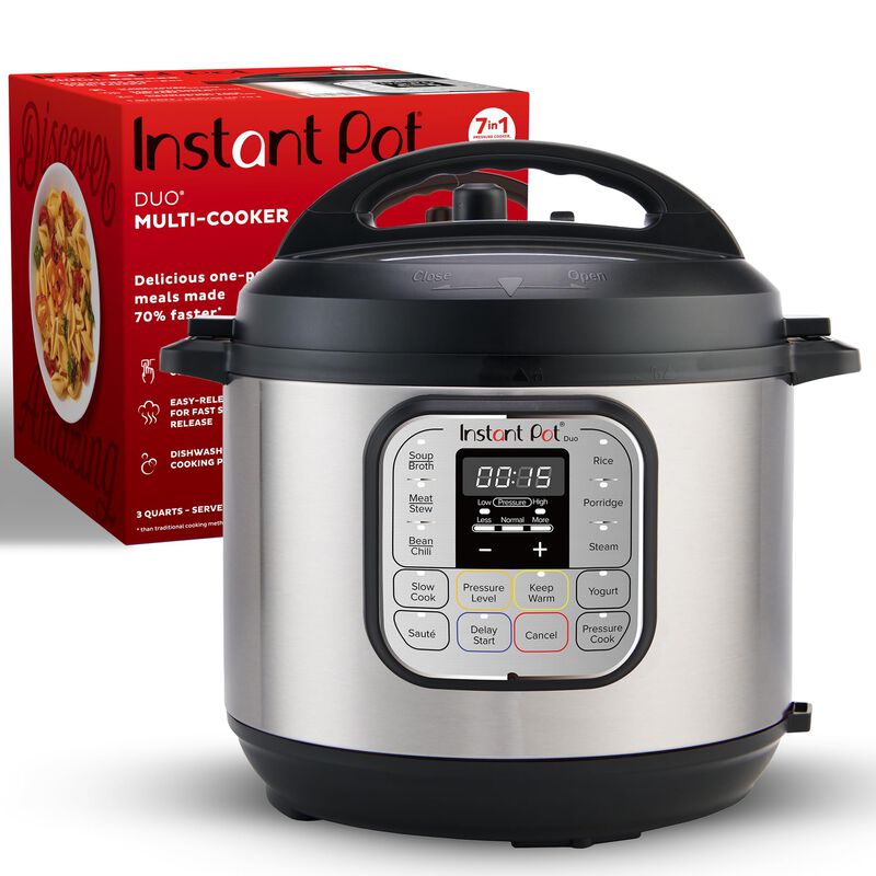 Olla A Presi&oacute;n El&eacute;ctrica Instant Pot Duo 7 En 1... image number null