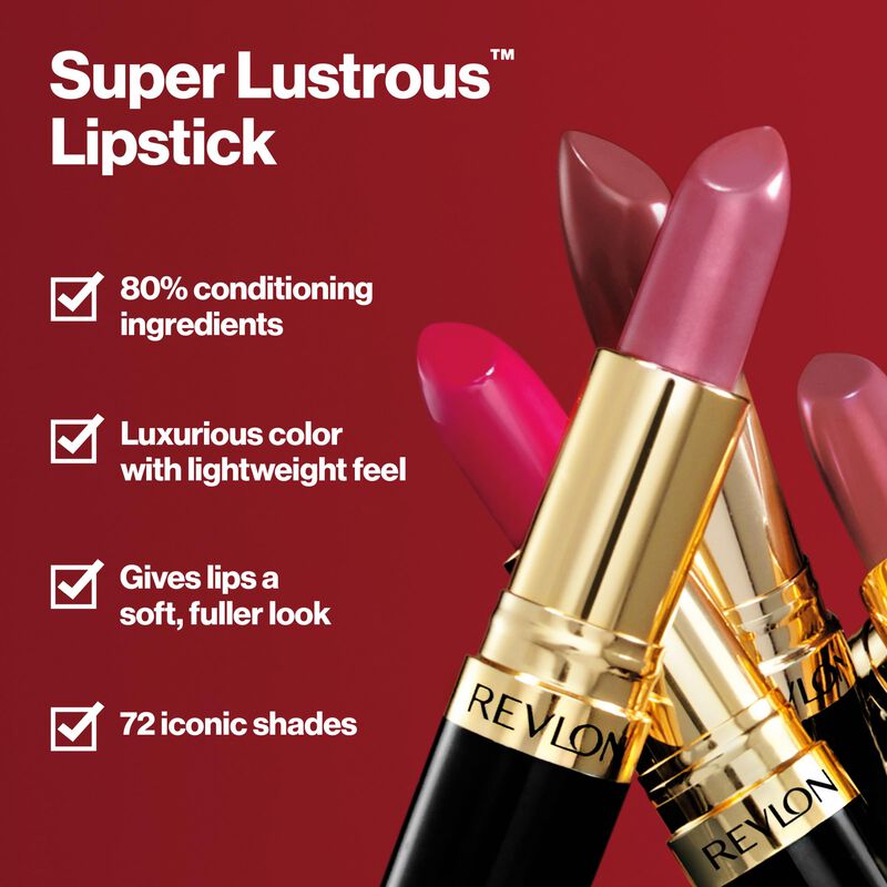 Set De Pintalabios Revlon Super Lustrous Creamy... image number null