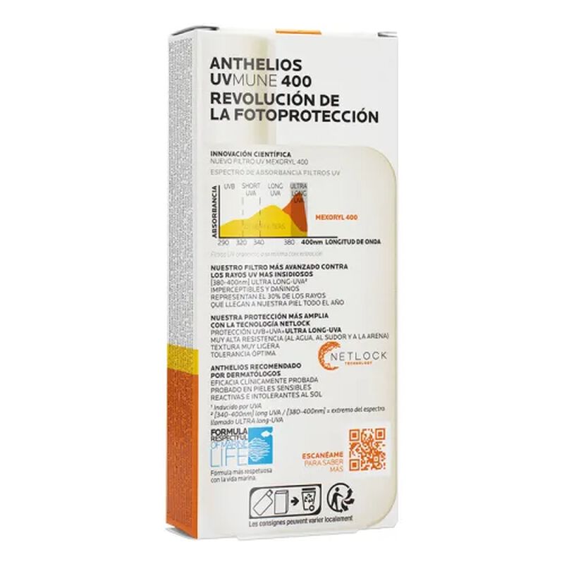LA ROCHE-POSAY ANTHELIOS UVMUNE400 FLUIDO INVIS... image number null