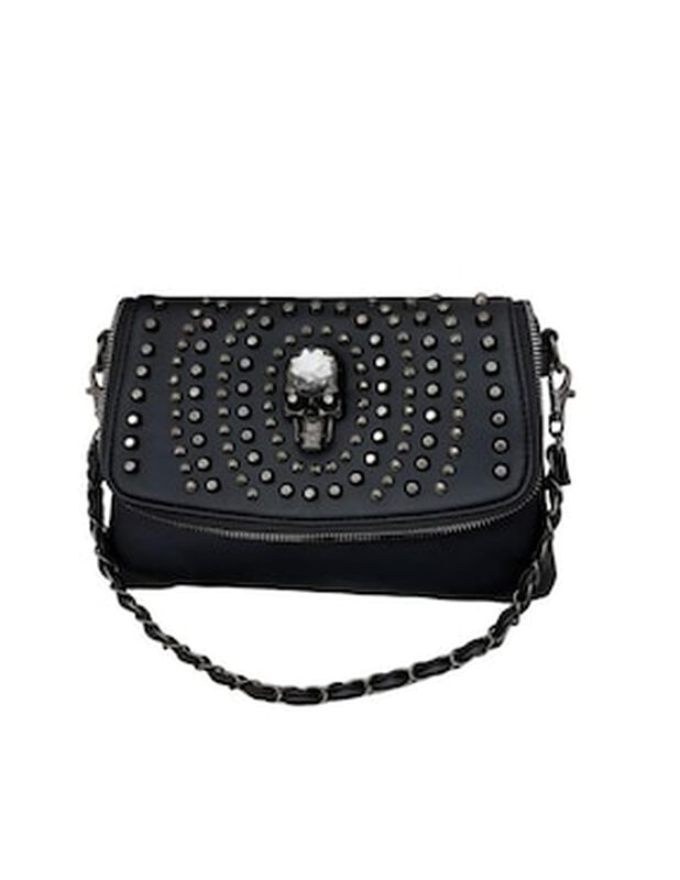 Bolsa Crossbody Pink Brule De Cuero Para Mujer image number null