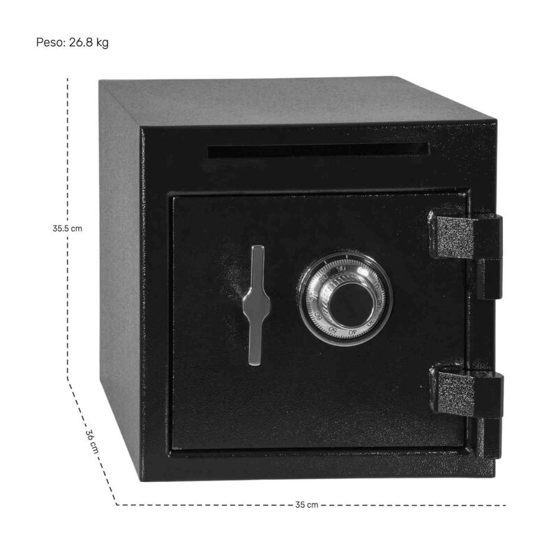 Caja Fuerte Seguridad Cerradura Combinaci&oacute;n Gut... image number null