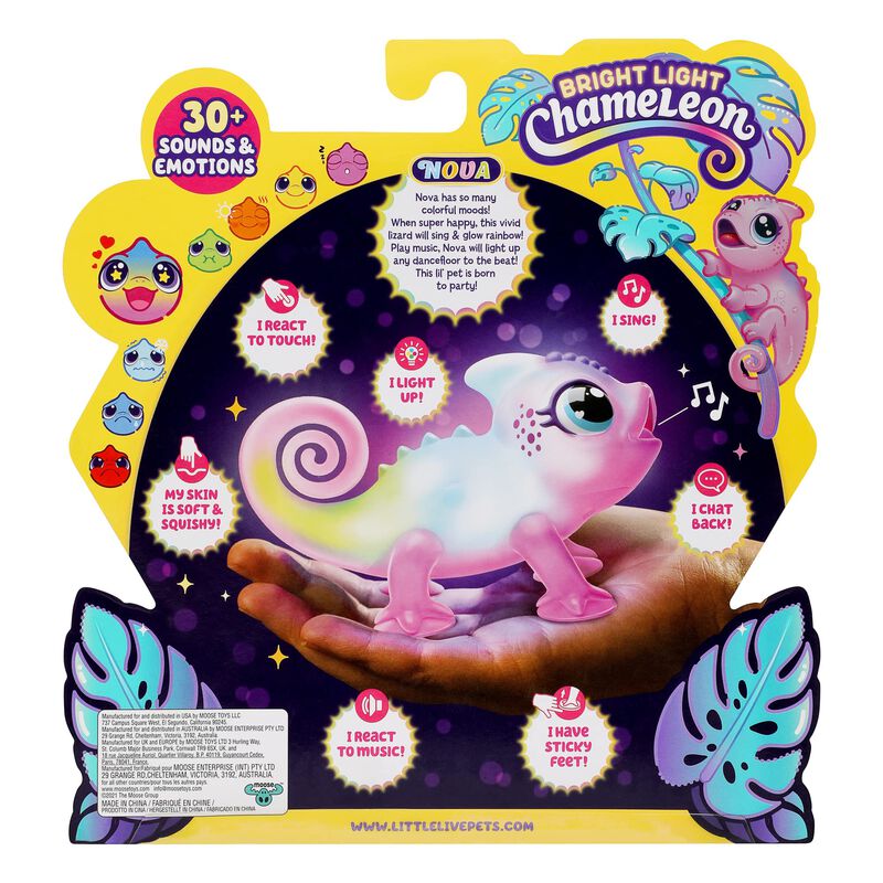 Toy Little Live Pets Lil' Chameleon S2 Single P... image number null