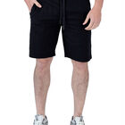 Short Caballero Cintura Ajustable Negro Roosevelt C365