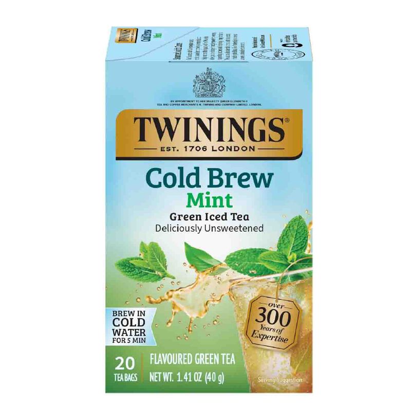 T&eacute; Verde Con Menta Twinings Cold Brew 20 Bolsit... image number null