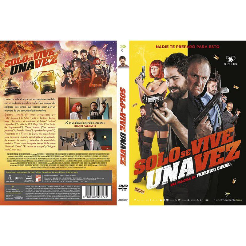 S&oacute;lo se vive una vez [DVD] image number null