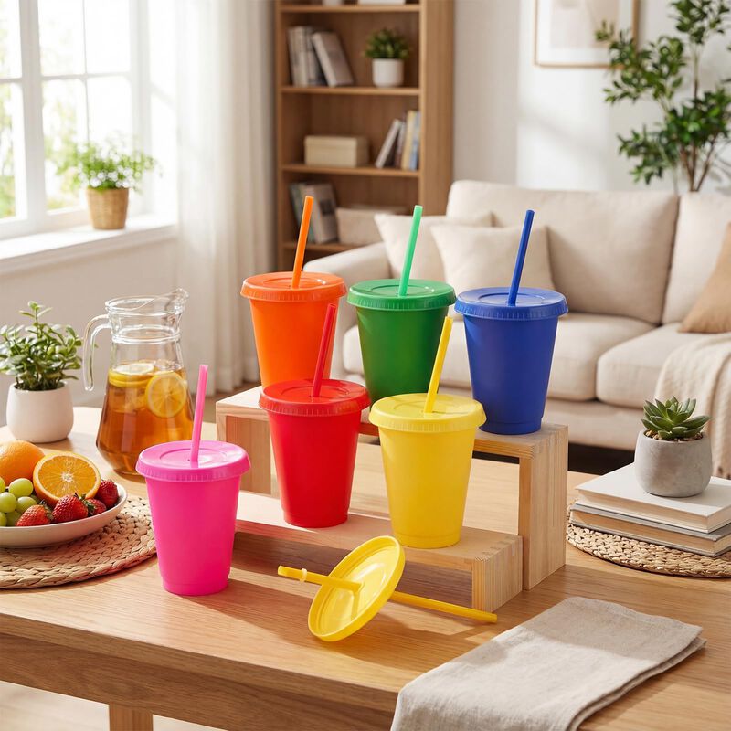 Vasos Reutilizables De Pl&aacute;stico Sieral 30 Unida... image number null