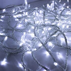 Serie Tira Navideña 500 Focos Led Luz Calida 8 Funciones 22 Mts Cable Transparente Navicolors