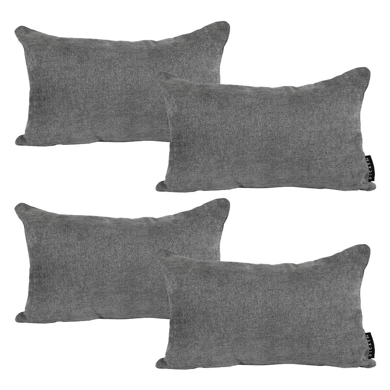 Cojin Decorativo Rogga Delta Set De 4 Gris Oscu... image number null