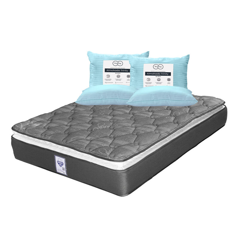 Colch&oacute;n Aries King Size+2 Almohadas Trinity image number null