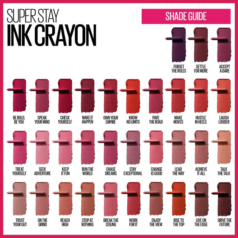 L&aacute;piz Labial Maybelline Super Stay Ink Crayon M... image number null