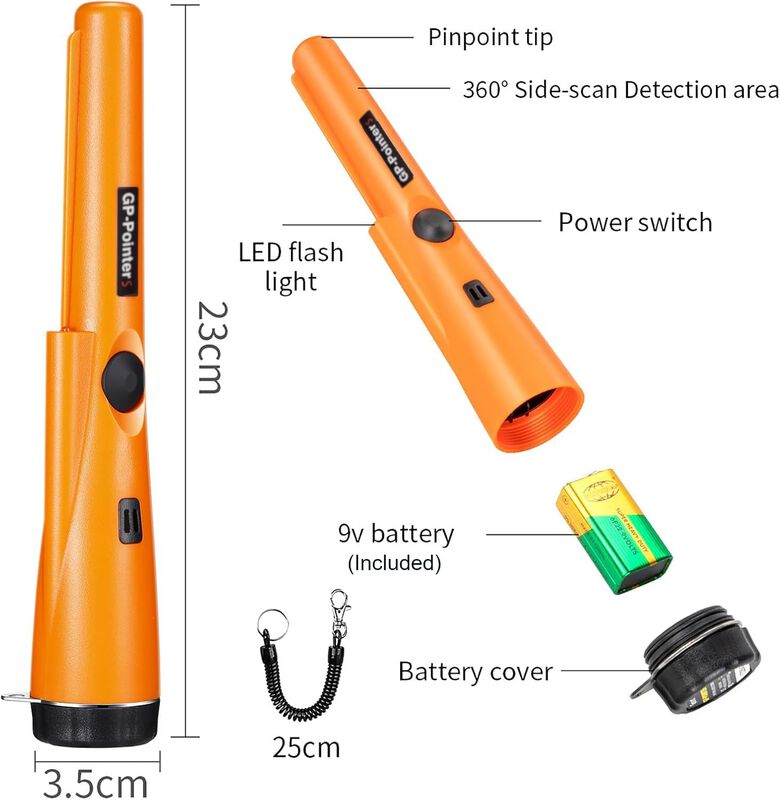 Localizador Jyvy Power Impermeable 360&deg; Naranja... image number null