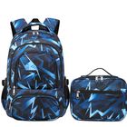 Mochila Bluefairy 43 cm Con Lonchera Azul Egeo