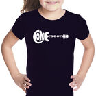 Camiseta Word Art Para Ni&ntilde;a - Come Together - Negro