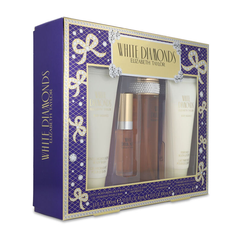 Set Elizabeth Taylor White Diamonds 4pzs 100ml/... image number null
