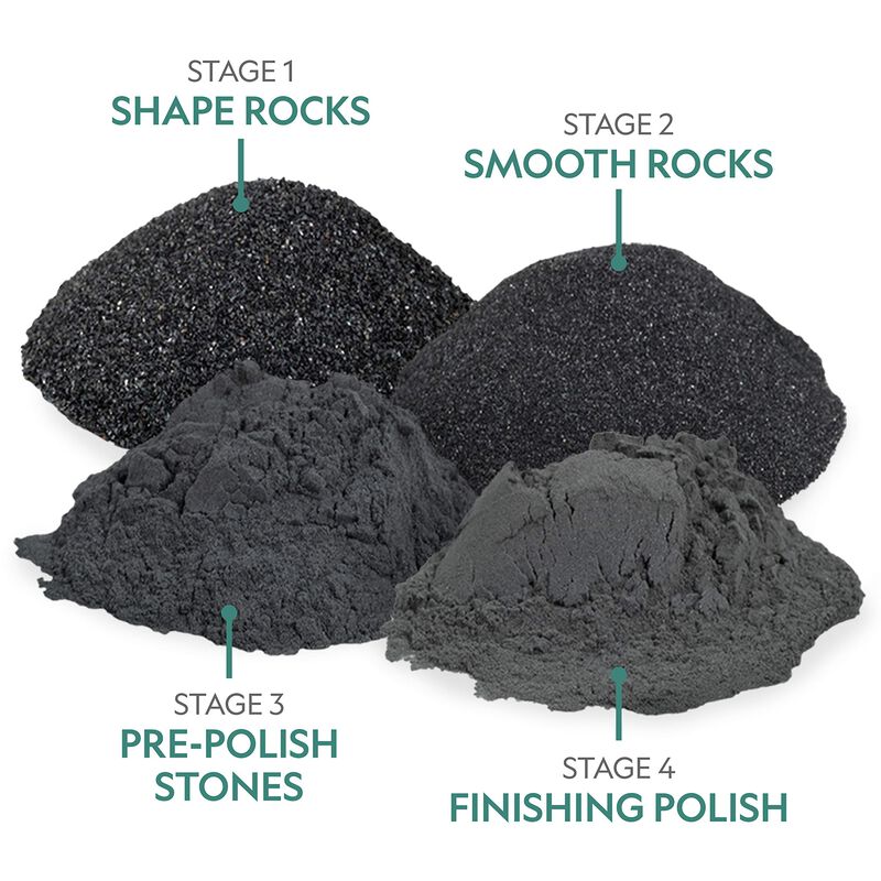 Kit De Recarga De Arena Y Esmalte Rock Tumbler ... image number null