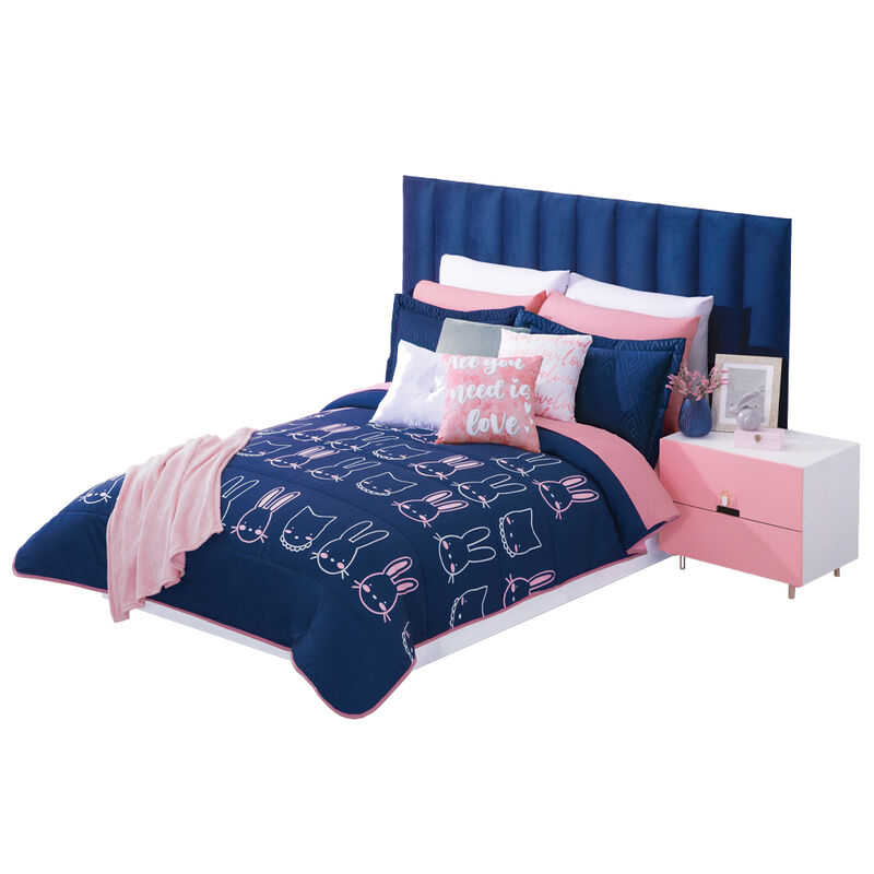 EDRED&Oacute;N BUNNY 2V BIES ROSA MAT/IND image number null