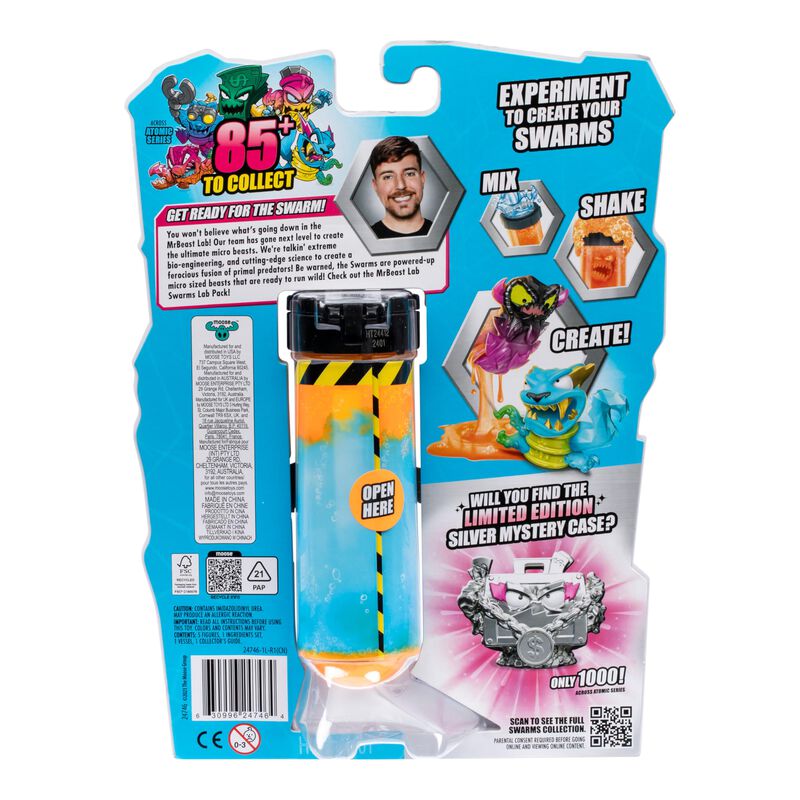 Serie Atomic De Micro Beasts Mrbeast Lab Swarms... image number null