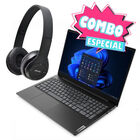 Combo Laptop Lenovo V15 G3 IAP 15.6" Ci5 512GB 12GB Negro 82TTS01500 + Audifonos  Bluetooth