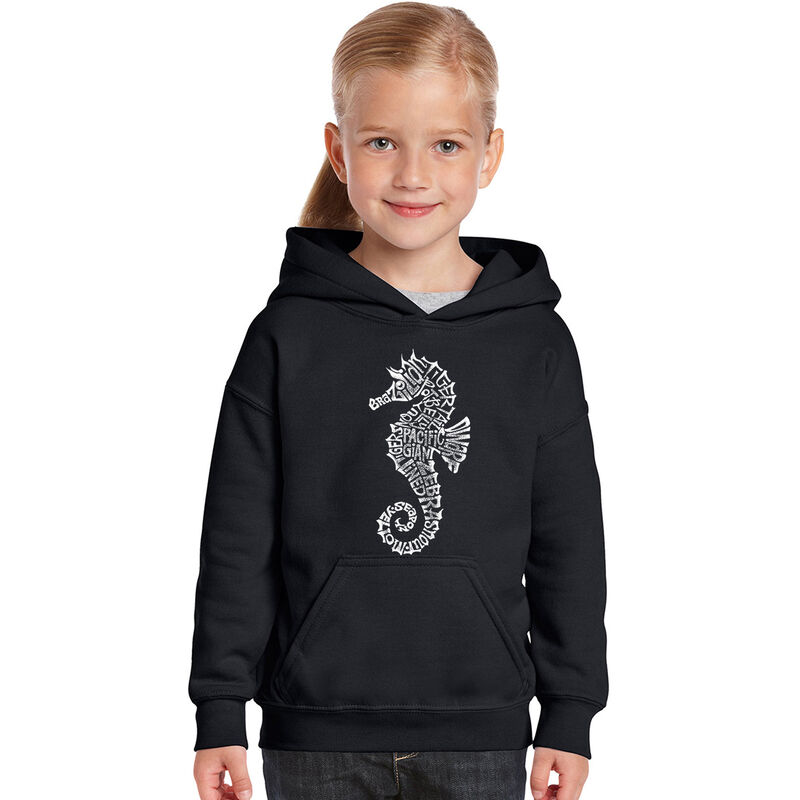 Sudadera Con Capucha Word Art Para Ni&ntilde;a - Tipos... image number null